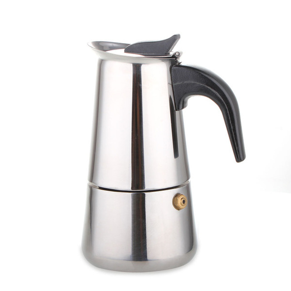 Cafeteira Expresso Italiana Para 6 Xícaras Aço Inox | Baqueli